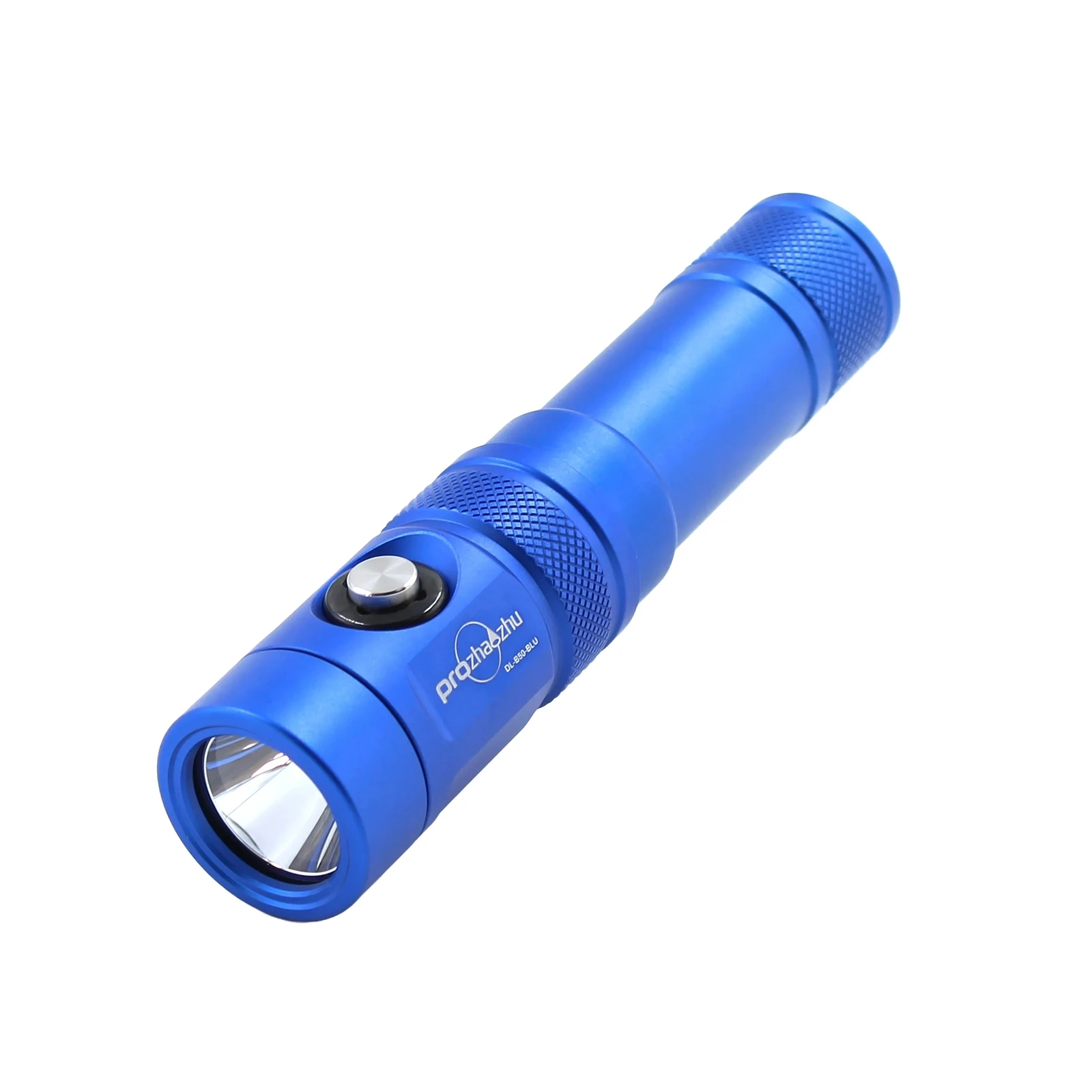 

DL-B50-BLU 2500 люмен IP68 100 м фонарик для дайвинга аэрокласс алюминий USB-C зарядка 21700 аккумулятор Power Bank для подводного плавания