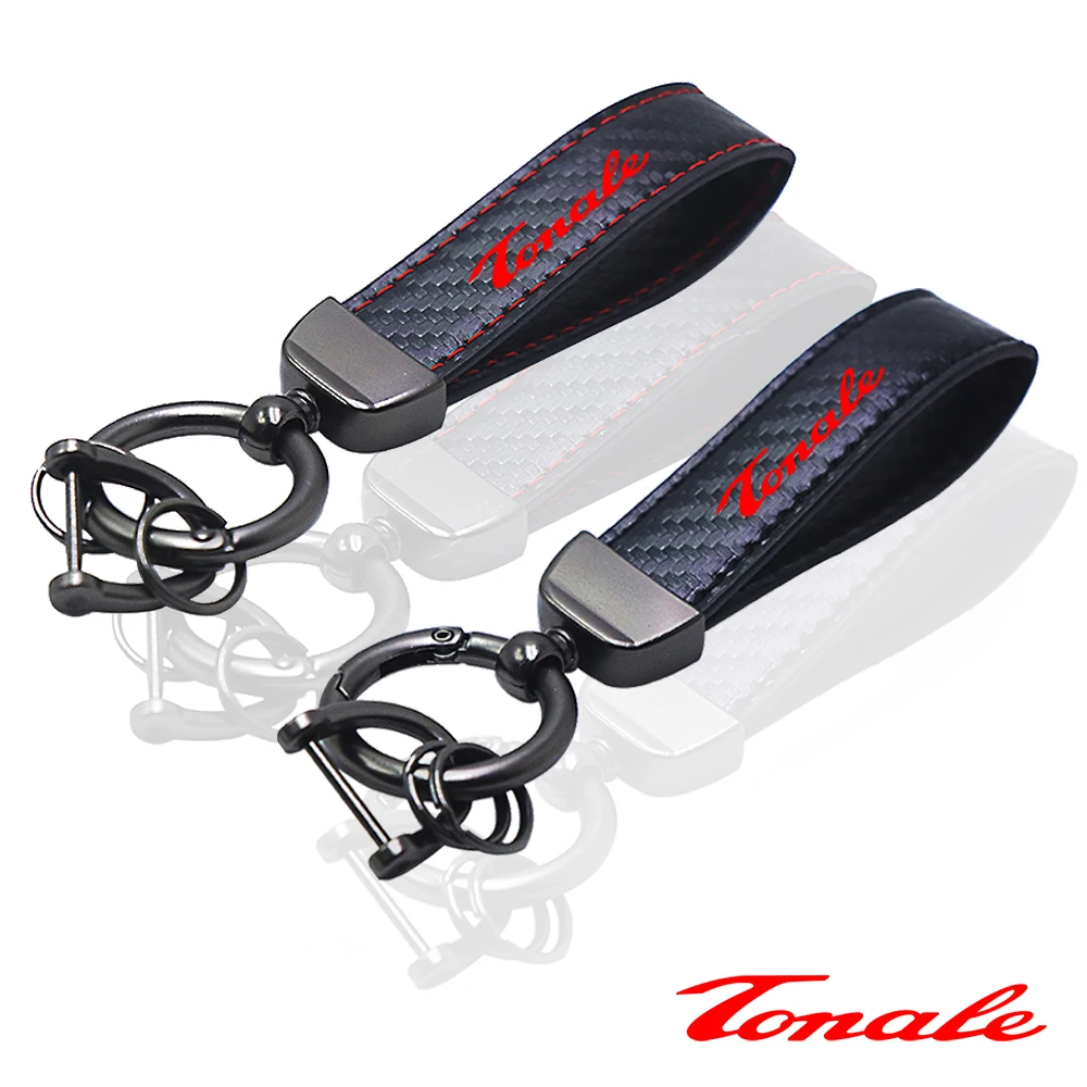 for alfa romeo  tonale car Key chain Rings carbon fiber keychain car Accessories