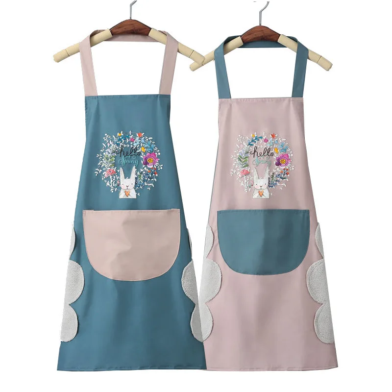 New 2023 Internet Celebrity Apron for Kitchen and Home Cooking for Men and Women, Super Waterproof and Oil-proof, Super Good-...