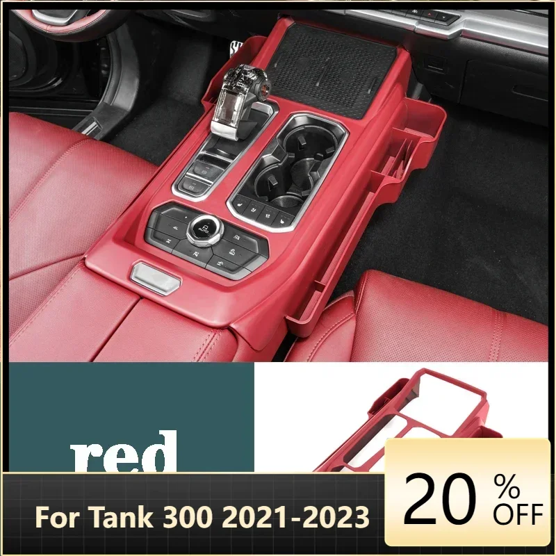 

New Model For WEY GWM Tank 400 2023 2024 Central Control Gear Storage Box Multifunctional Storage Box Interior Modification Sup