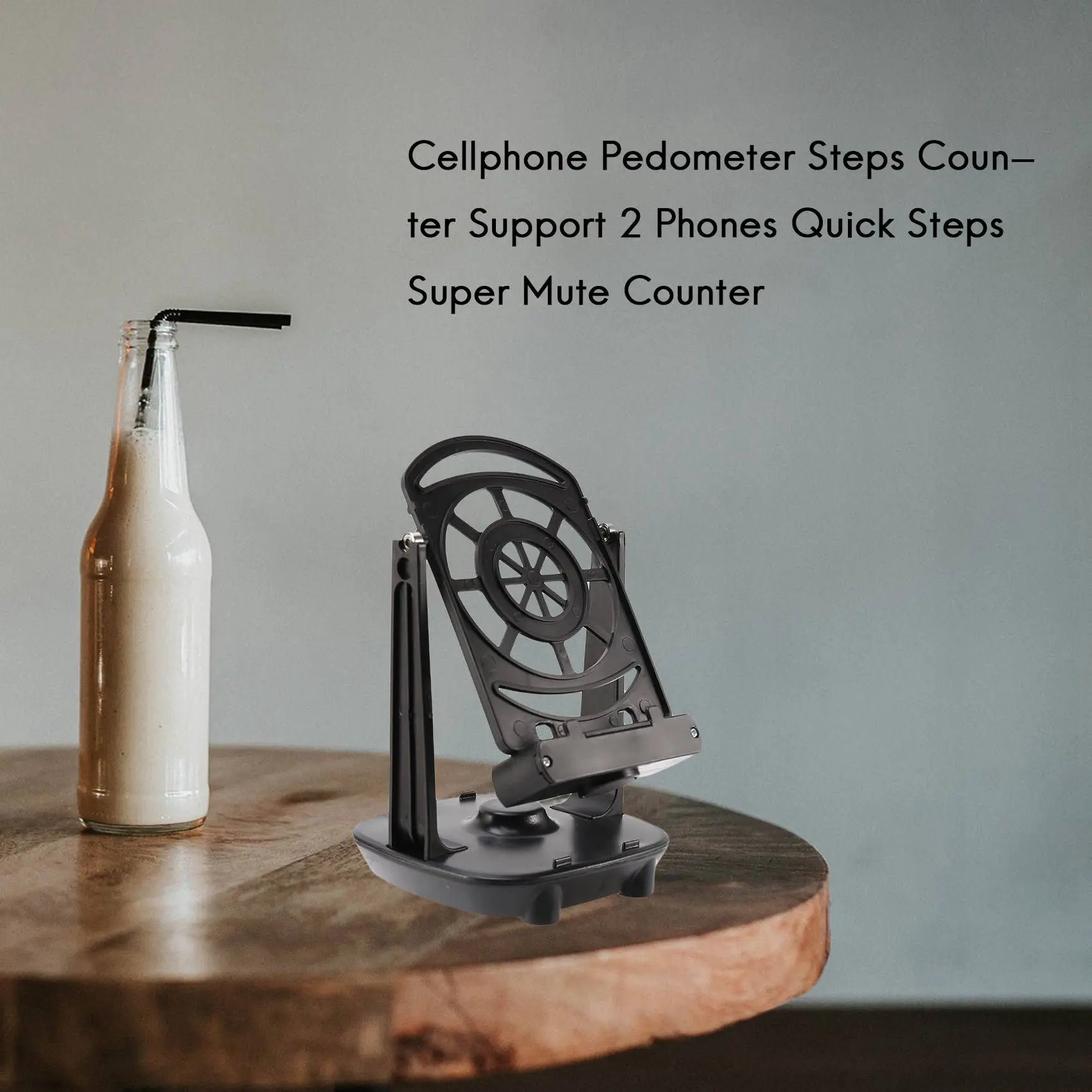 A22I Phone Swing for Pet GO Cellphone Pedometer Steps Counter Support 2 Phones Quick Steps Super Mute Counter