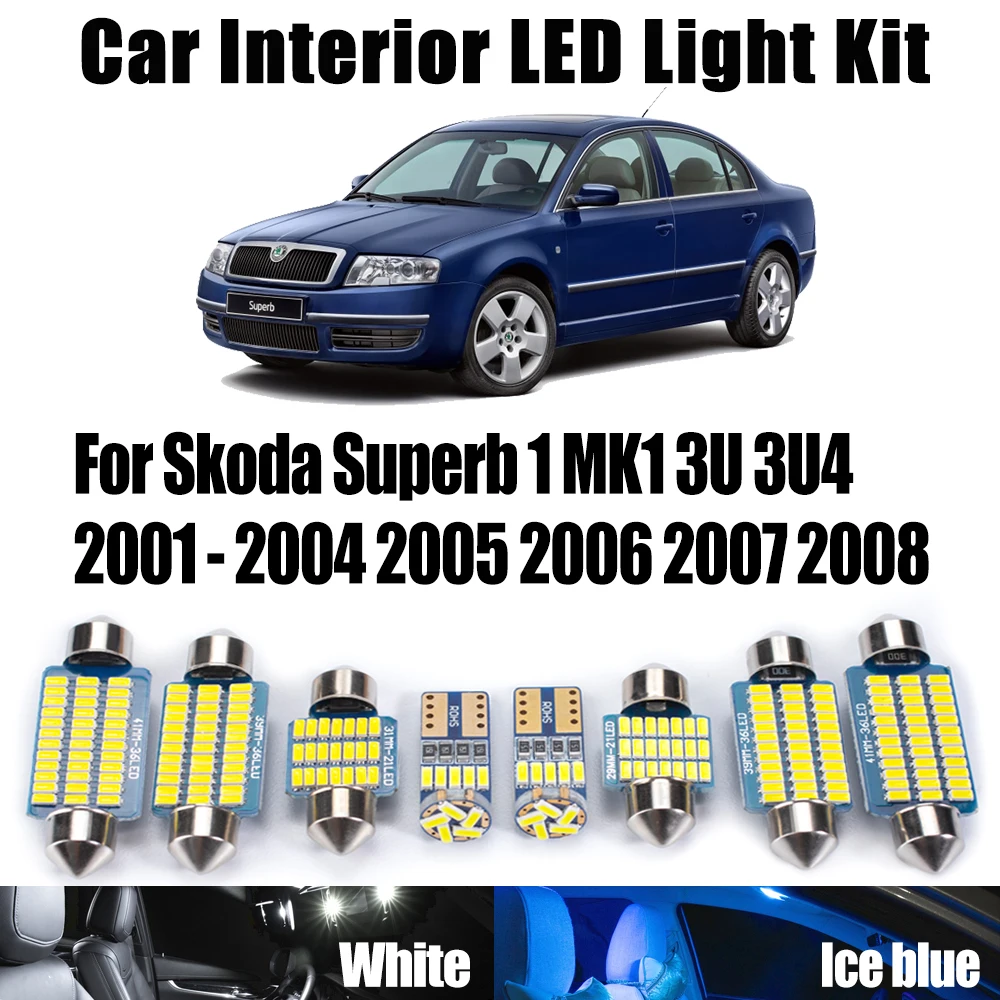 13Pcs For Skoda Sup… - image