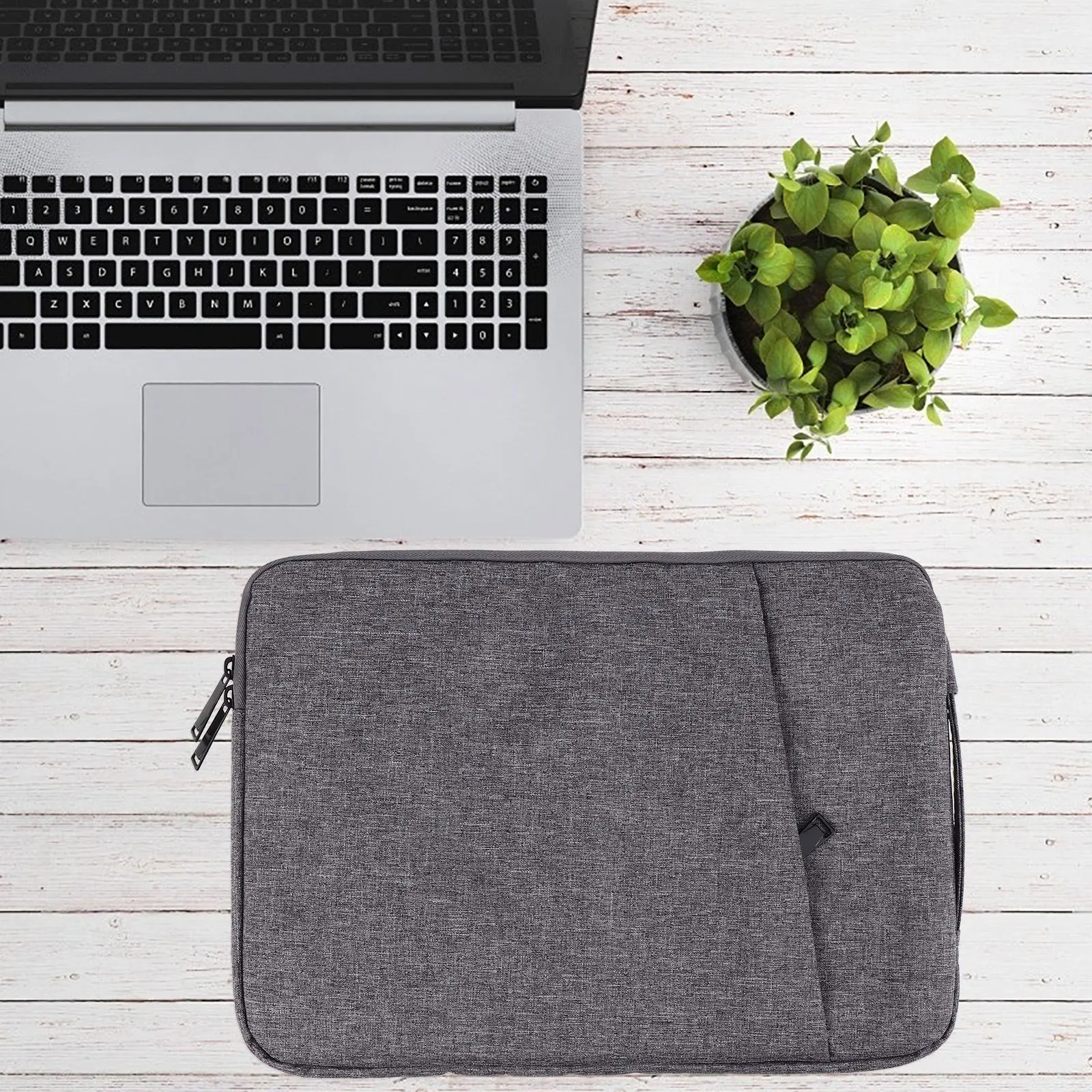 

Laptop Bag Portable Waterproof Protective Sleeve Case For Business Travel Lightweight Shockproof Organizer Holder Laptop Tote