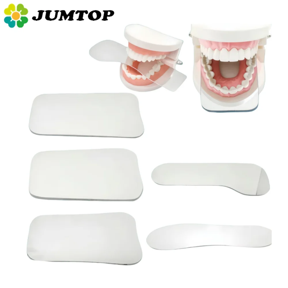 

5PCS Dental Photo Reflectors - Double-Sided Orthodontic Mirrors for Intraoral Photography (Glass)