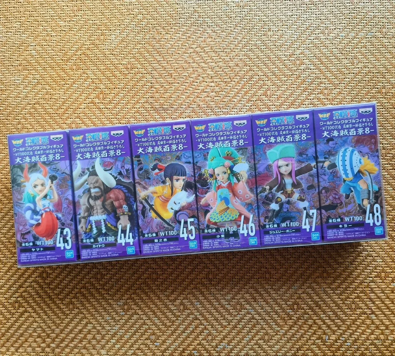 In Stock Genuine One Piece Wcf New Series 8 Kai Duo Da And Xiao Zi Bonnie Kira Tv8 Gift