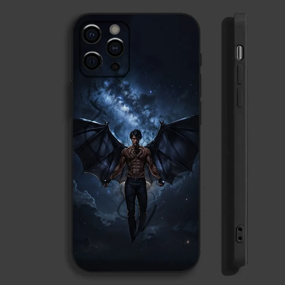 Acotar Court M-Mist and Fury Phone Case For Apple iPhone 15,14,13,12,11,Pro,X,XS,Max,XR,Plus,Mini Soft Black Cover