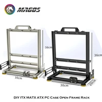 DIY Gamer Cabinet ITX MATX ATX Chassis,Computer Case Open Case Study,MOD Water Cooling Desktop Gaming PC Cabinet 3