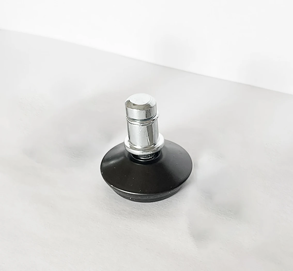 وسادة قدم معدنية سوداء مضادة للانزلاق مخصصة، كرسي كمبيوتر، كرسي دوار للأطفال، وسادة قدم