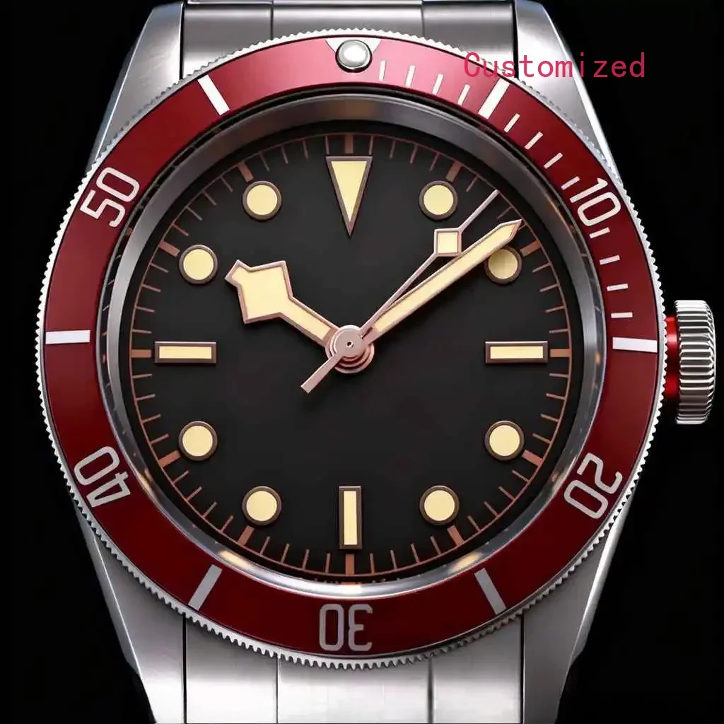 Image of 2026 Herren Automatikuhr 904L Edelstahl 40mm Maßgefertigte Uhren