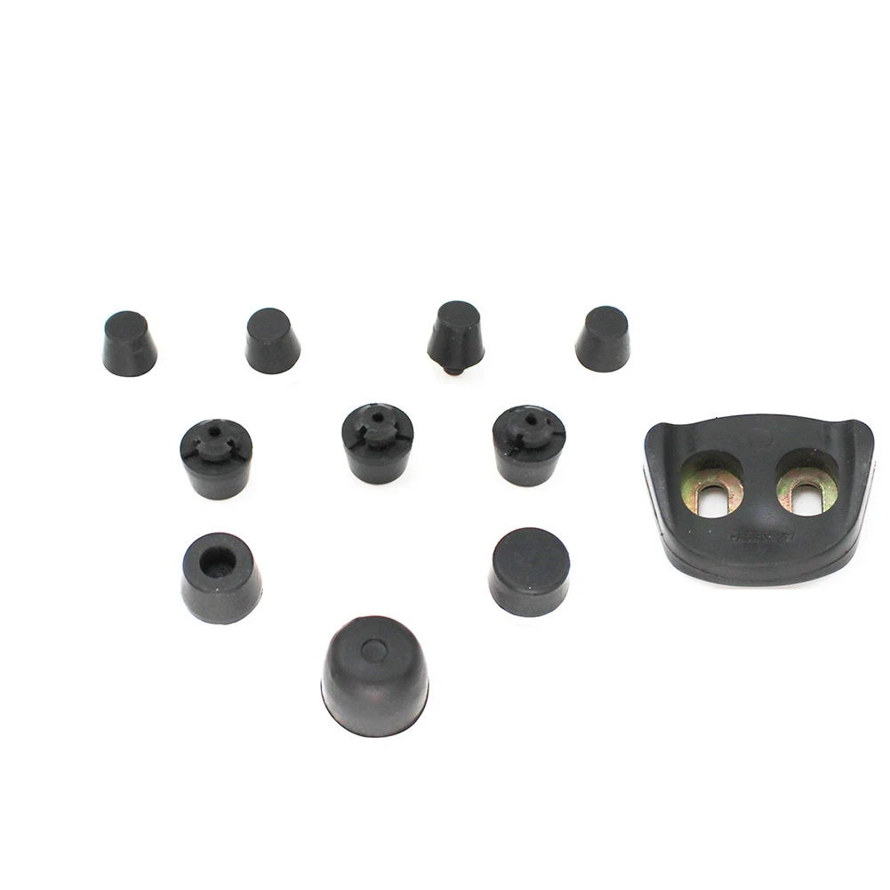 11Pcs Car Door Dampers Buffer Pad Bump Stop Shock Rubber for Montero V31 V32 V33 V43 V45 V73 V77