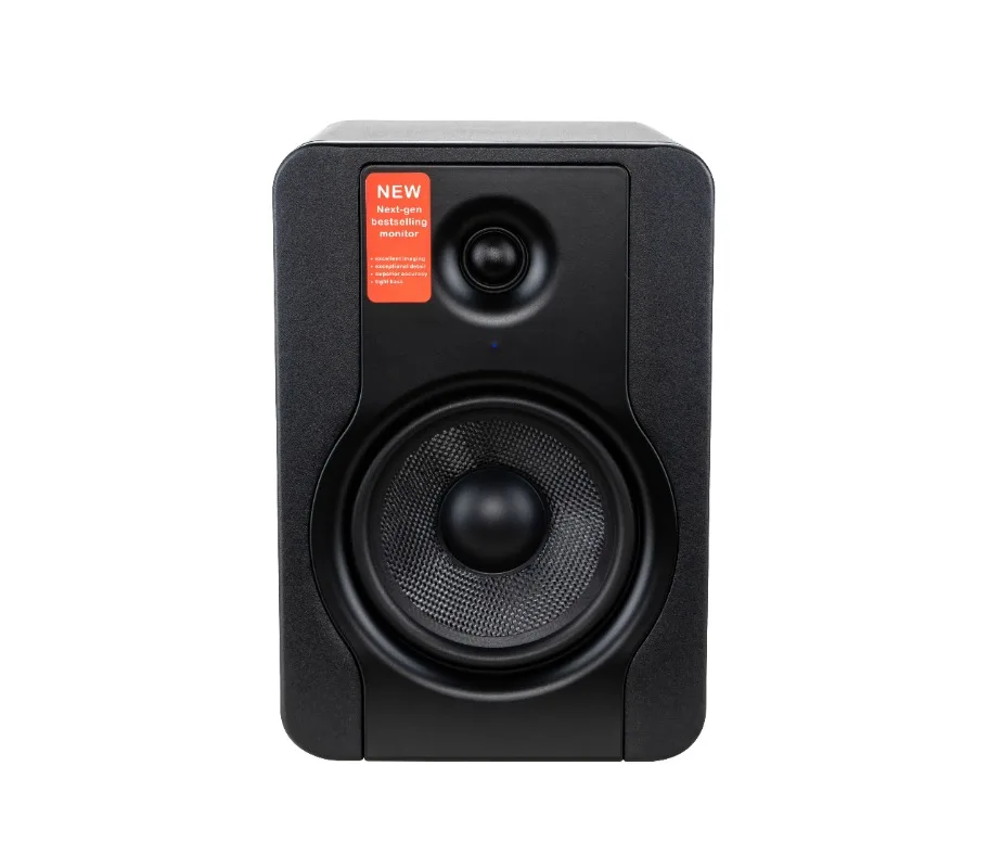 

M Audio 3.5'' Black Kevlar 4.5'' 120 Watt Studio Multimedia Reference Monitors Speakers