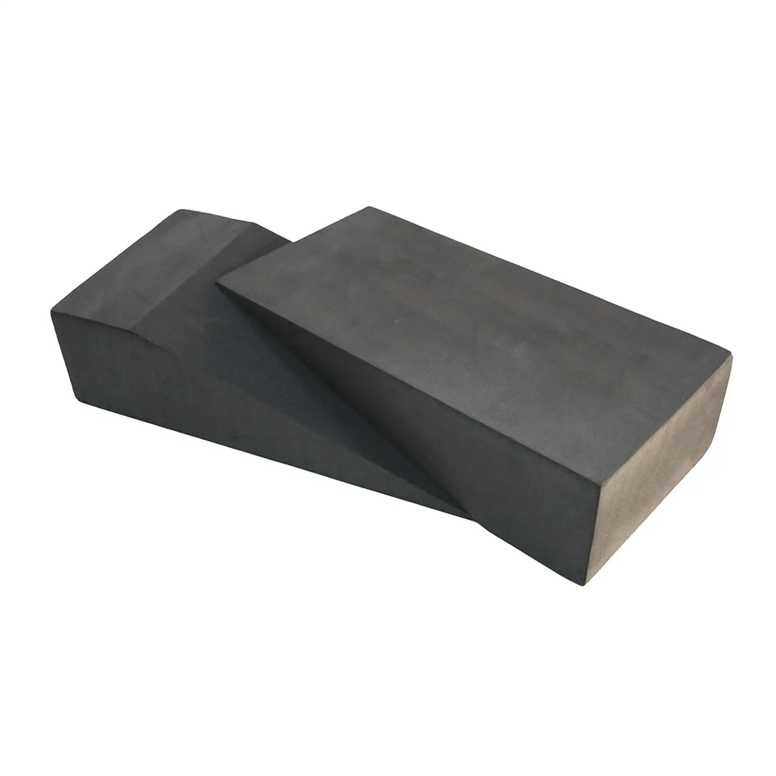 2 adet Köpük Yoga Kama Blokları Eğimli Panolar Buzağı Sedye Squat Kama Squat Panoları Kas Yapısı Bacak Gücü Pilates için