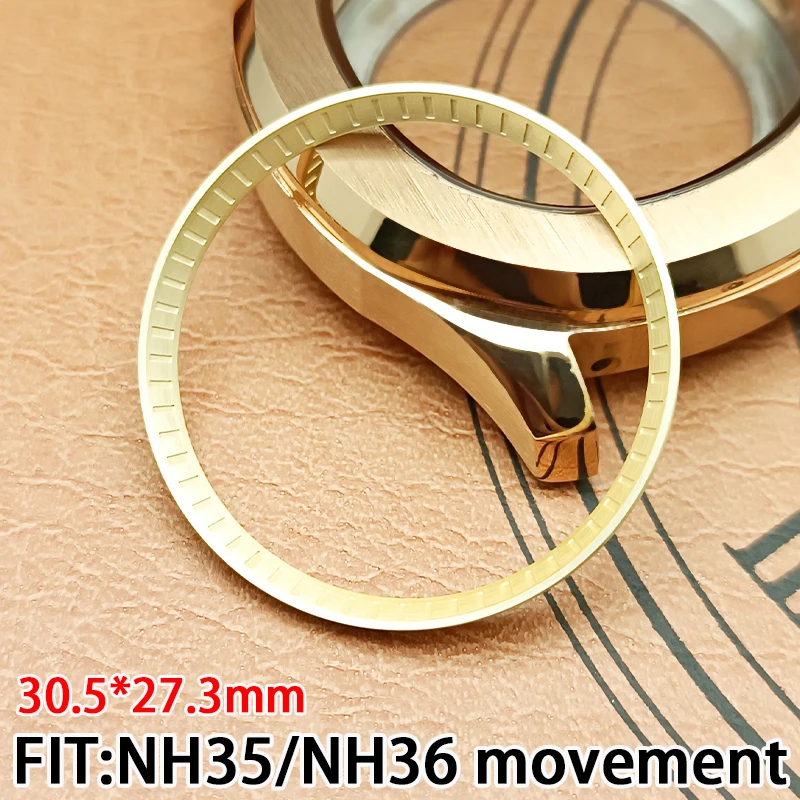 Watch high-quality chapter ring30.5*27.3mm for NH35NH36 movement case replacement of inner shadow ring watch accessories
