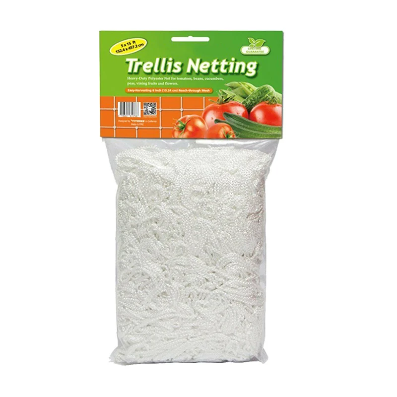 Nylon Mesh Gartenbau Pflanze Crawl Net Rebe wachsen Halter Crawl Gardening Network