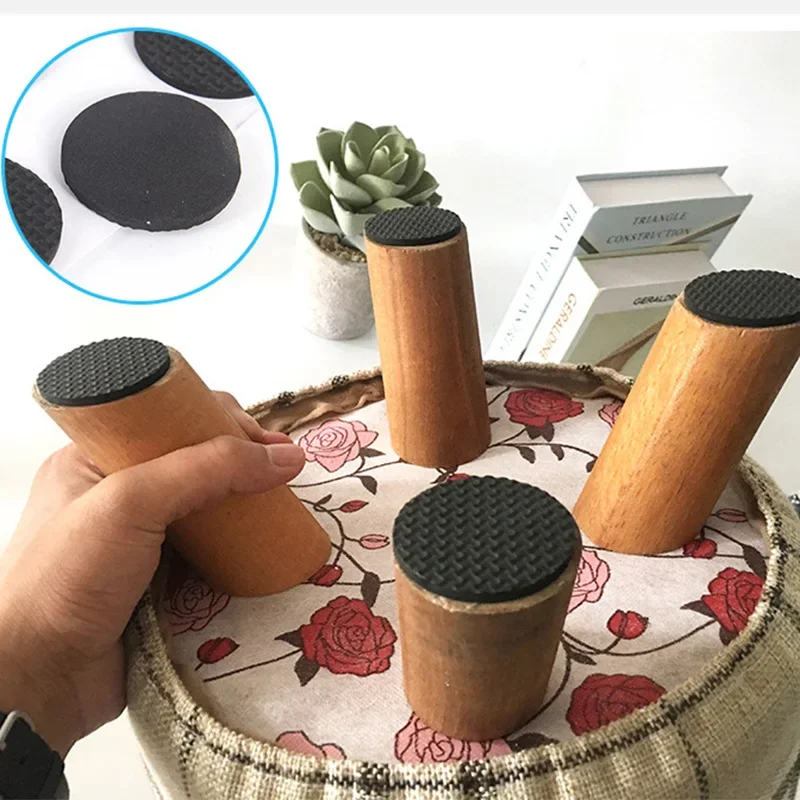 미끄럼 방지 음소거 EVA 자체 접착 가구, 테이블 의자 발 패드, 라운드 스퀘어 소파 의자 다리 끈끈한 패드, 바닥 보호 매트