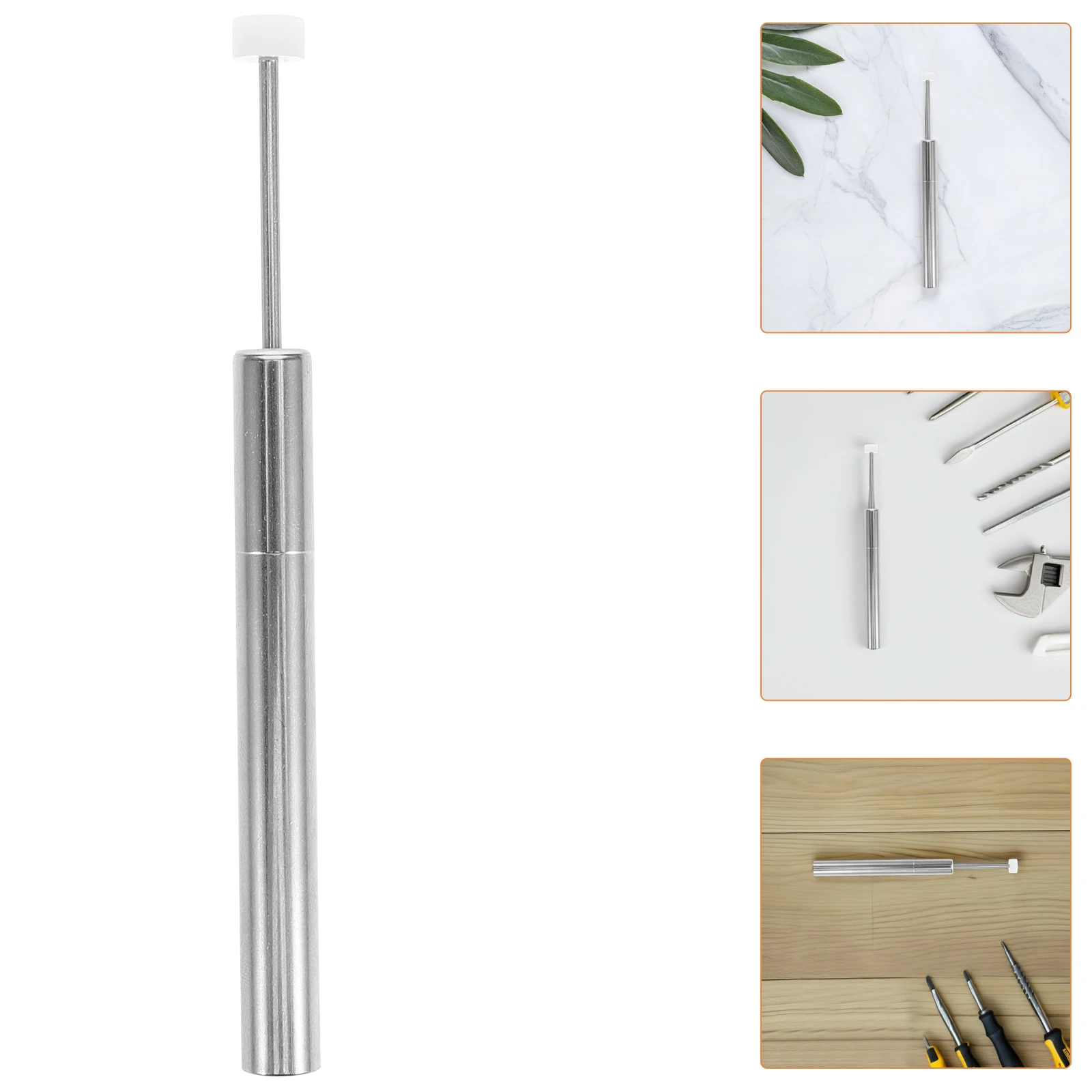 

Trash Can Damper Lid Soft-close Kit Kitchen Cover Piston Plastic Silver Mechanism