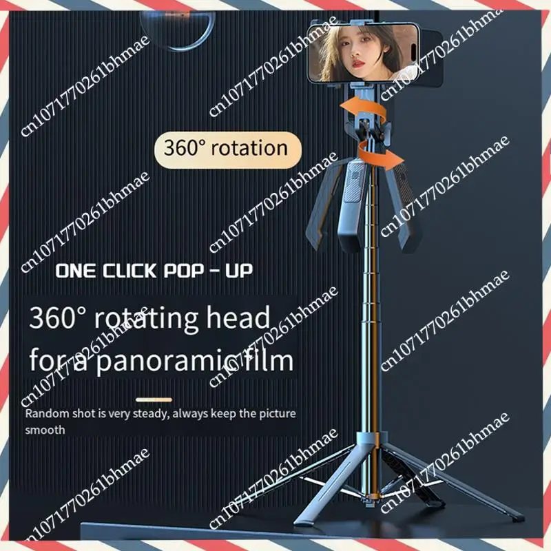

-A21Z 180Cm Bluetooth Selfie Stick Aluminum Alloy Stand Handheld Stabilizer Foldable Monopod, For Mobile Phone Live, Durable