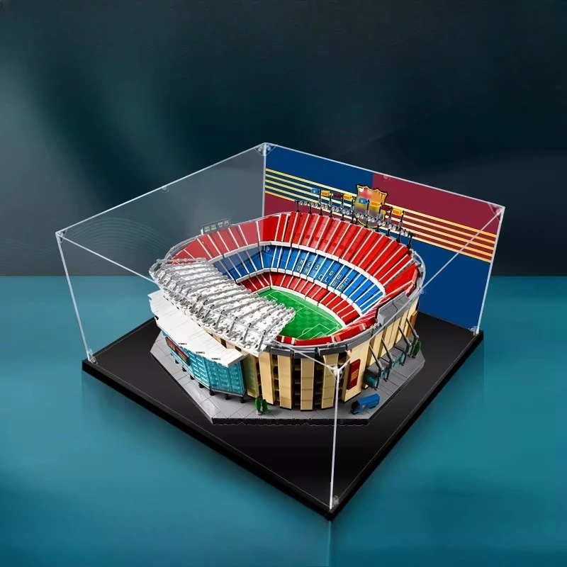 

Акриловый демонстрационный бокс для LEGO 10284 Camp Nou, 55x50x25 см, без игрушек