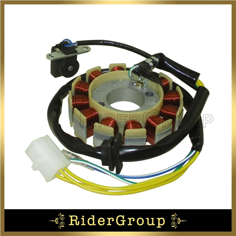 اشتعال مغناطيسي ثابت ل GY6 ، 12 لفائف ، دراجة نارية ، أجزاء مركبة ، 125cc ، 150cc