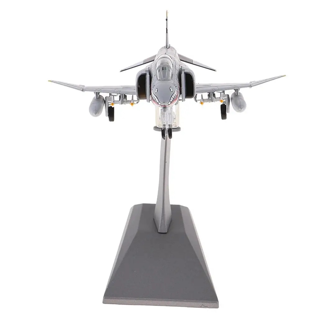 1/100 Diecast F-4 Fighter II Attacker Fighter Model Home Decor