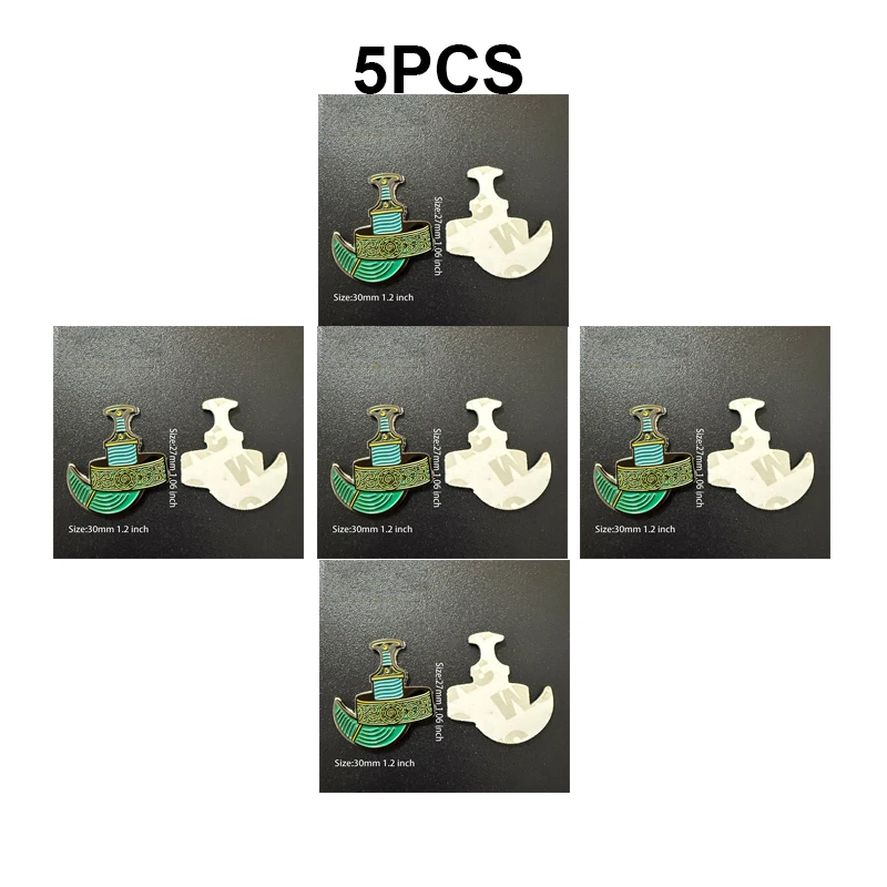 1-100PCS Saudi Arabia Mobile Phone 3M Sticker Badge Metal Pin Broooches Pins