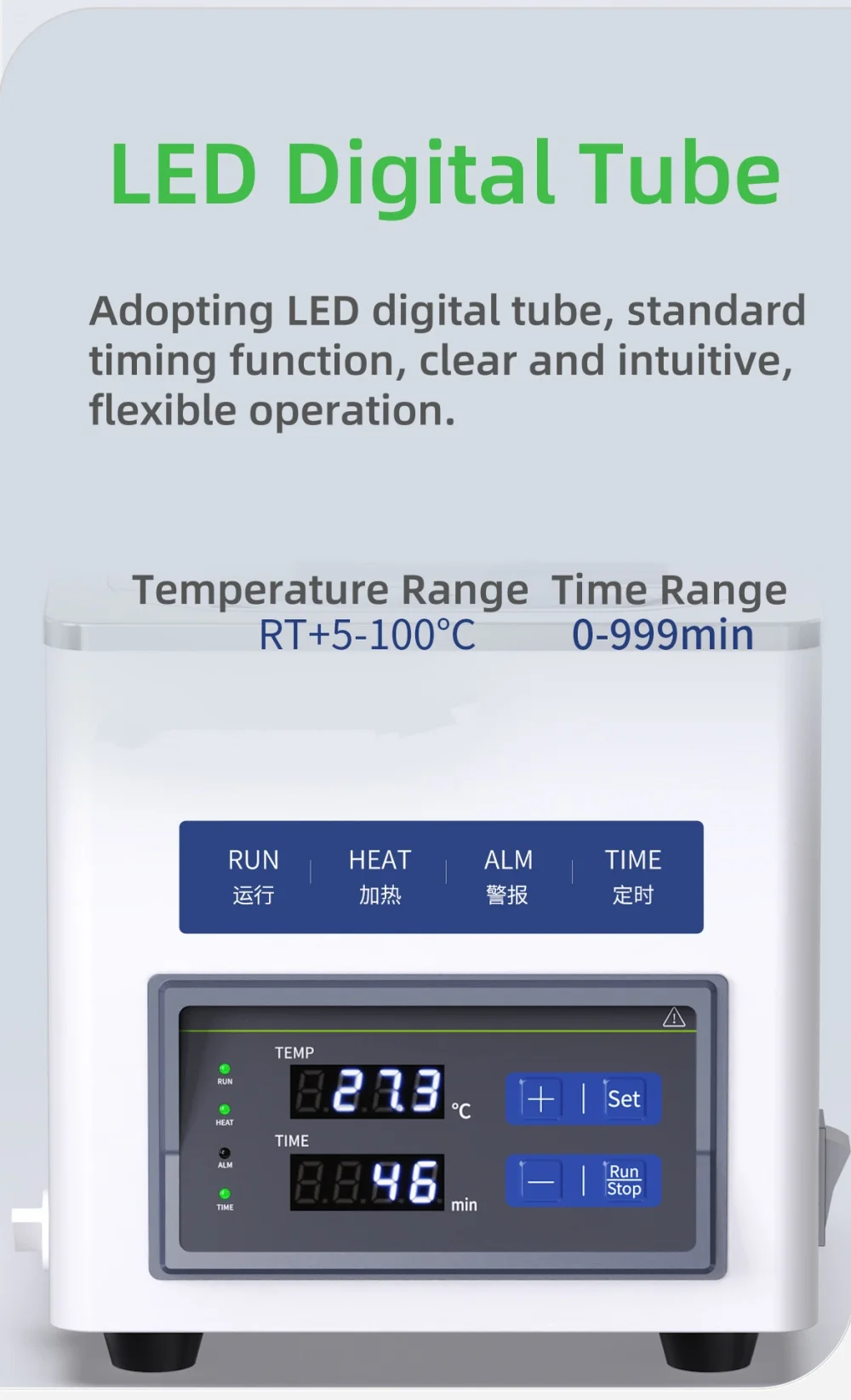 

IKEME Laboratory Water Bath Constant Temperature Heater With Stainless Steel Liner Thermostat Tank 1/4 Hole HH-4