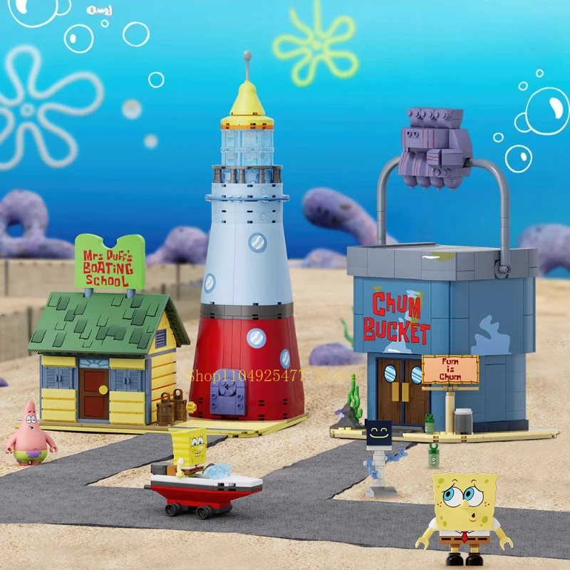 areax-bob-l'eponge-squarepants-petites-particules-bloc-de-construction-assemblage-bricolage-puzzle-jouet-modele-enfants-cadeau-d'anniversaire-jouets-ornement