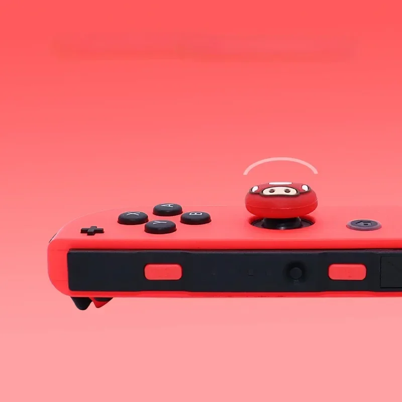 Super Mario Bros Silicone Thumbstick Case Anime Thumb Stick Grip Cap Joystick Cover for Nintendo Switch OLED NS Lite Accessories