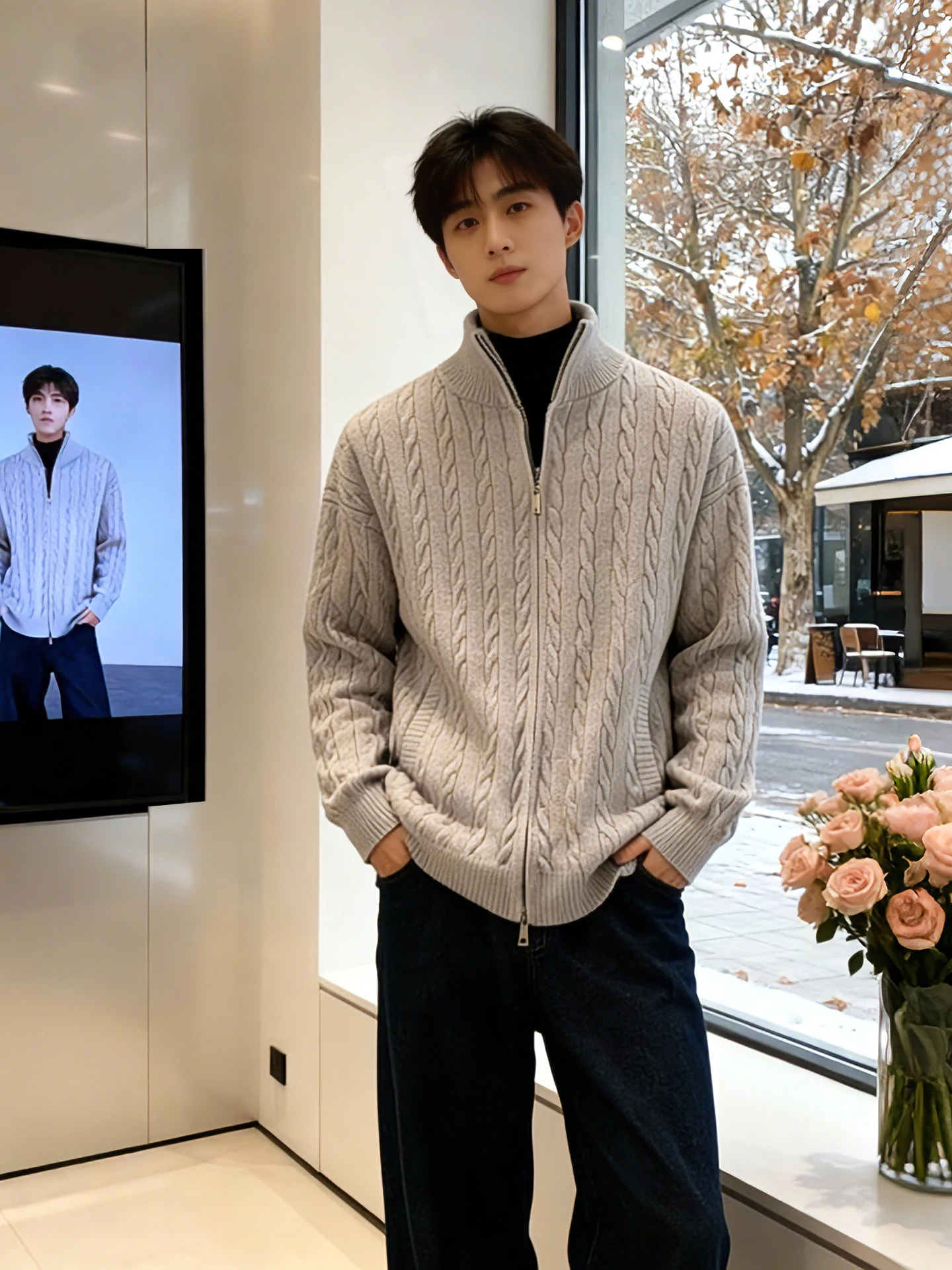 Ay Knitted Sweater … - image