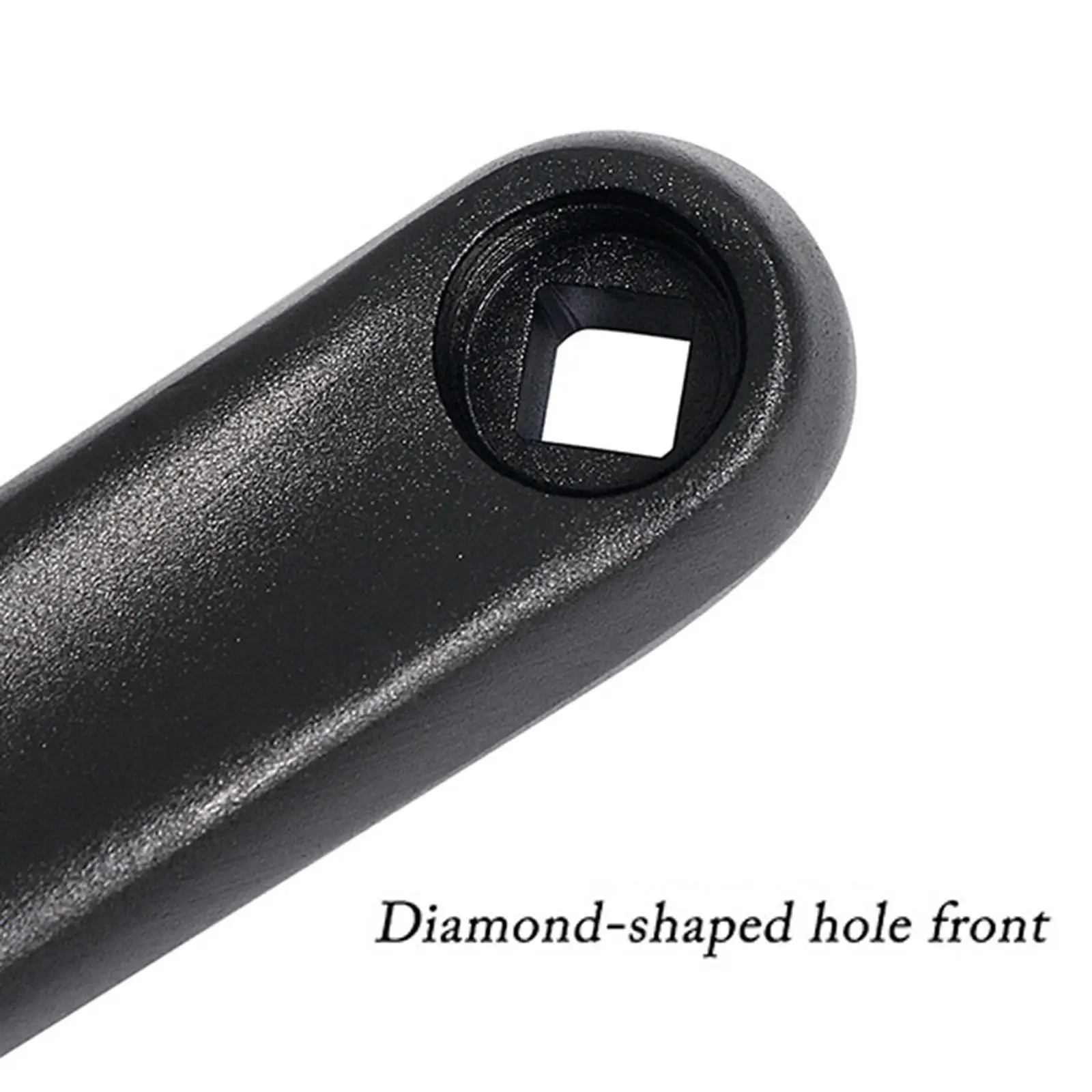 Durable Bike Crank Arm Left Right 170mm Diamond Hole Electric Bicycle Set Tools for Electric Bike Conversion