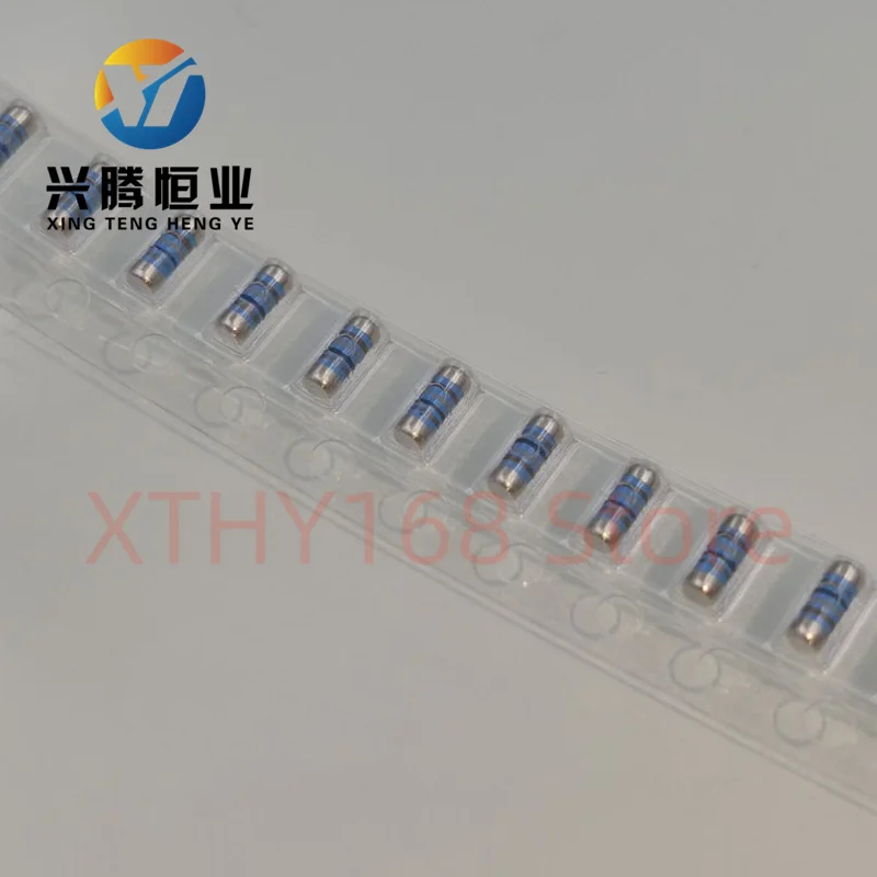 20pcs/lot 0204 SMD Metal Film Precision MELF Cylindrical Resistor 1% 1206 0R 1R 10R 100R 1K 4.7K 10K 20K 47K 100K 1M 0.5R-10M