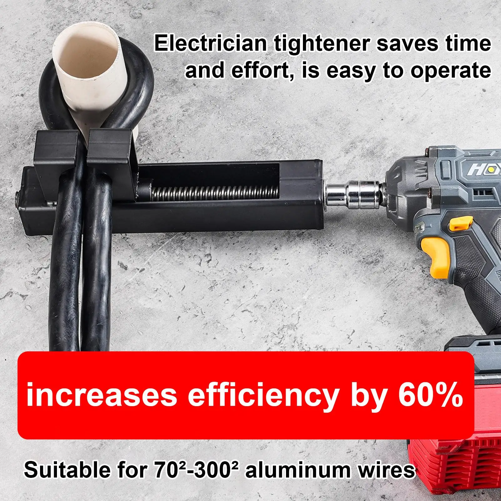 مشبك كابلات سلك حبل المشدود أداة للعمل الكهربائي المهنية الثقيلة الموتر موصل توفير العمالة للمرفق