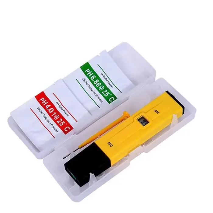 Medidor de ph portátil y duradero, medidor de PH Digital ligero, fácil de usar para el hogar, medidor de ph, precisión 0.1PH