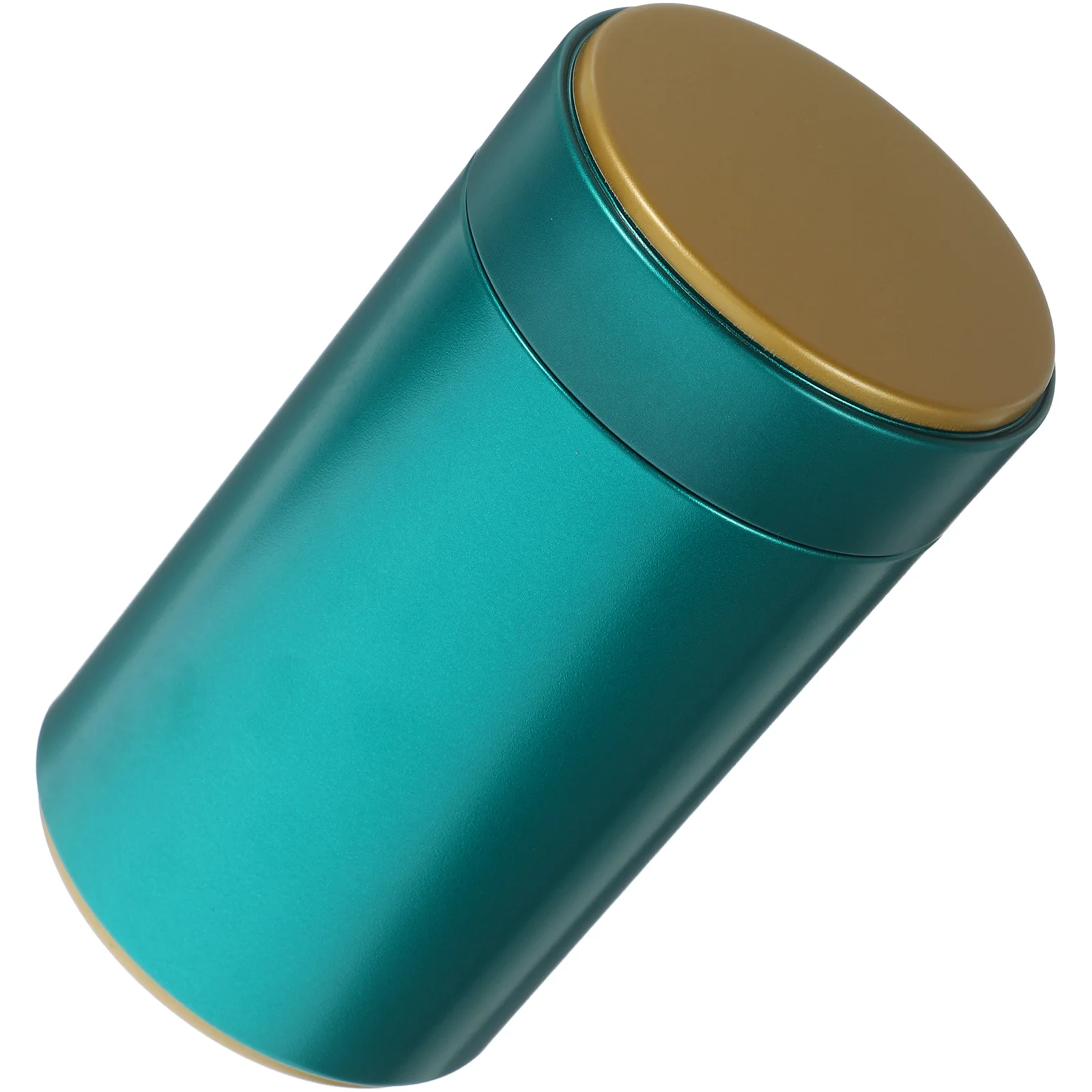 

Iron Tea Canister Airtight Storage Container Small Portable Candy Jar Home Kitchen Organization Coffee Sugar Canister