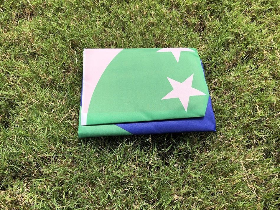 TIKI FLAG Comoros Flag 3x5fts  90x150cm polyester Comoros National Flag hanging banner for decoration