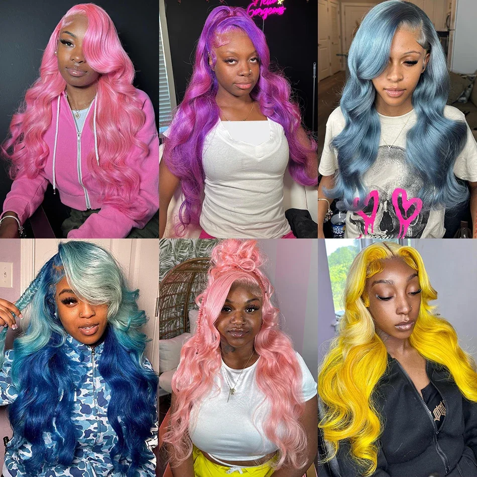 شقراء 613 Hd الدانتيل الباروكة الأمامية 13x6 الجسم موجة خصلات الشعر المستعار الإنسان 40 بوصة البرازيلي الدانتيل الجبهة الباروكات الشعر البشري للنساء 250 الكثافة #5