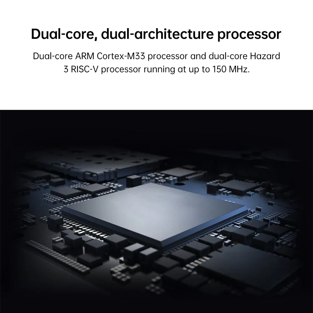 RP2350A Mini-Entwicklungsboard Dual-Core 150MHz 2MB Flash Type-C Dual-Architektur Eingebettete Anwendungsprogrammierung Elektronik – Detail 7