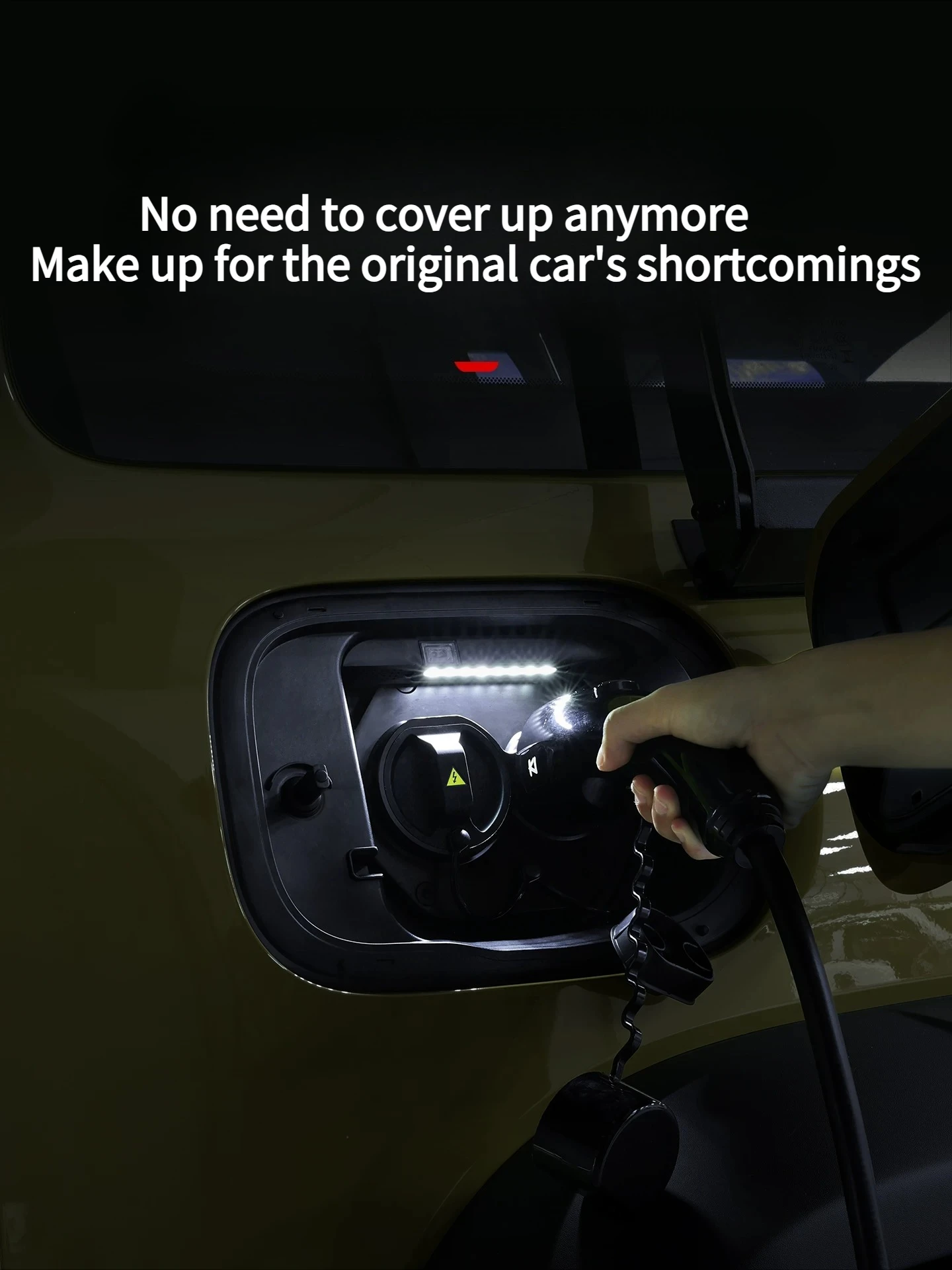 For Tank 300 2026 Charging Port Light Night Auto Light New Energy Sensor Light Modification Accessory