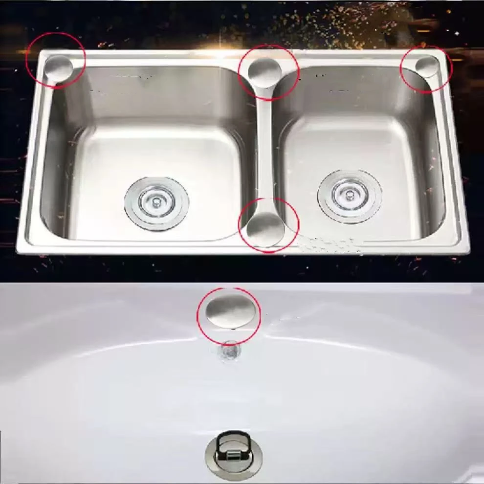 Kitchen Sink Tap Hole Blanking Plug Stopper Basin Cover 45mm Kitchen Sink Hole Cover Faucet Hole Cover