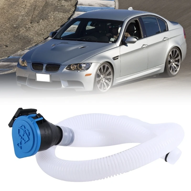 Replacement Windshied Washer Filler Tube Washer Fluid Reservoir Windshield Filler Pipe 61667135409 Auto Accessory 40GF