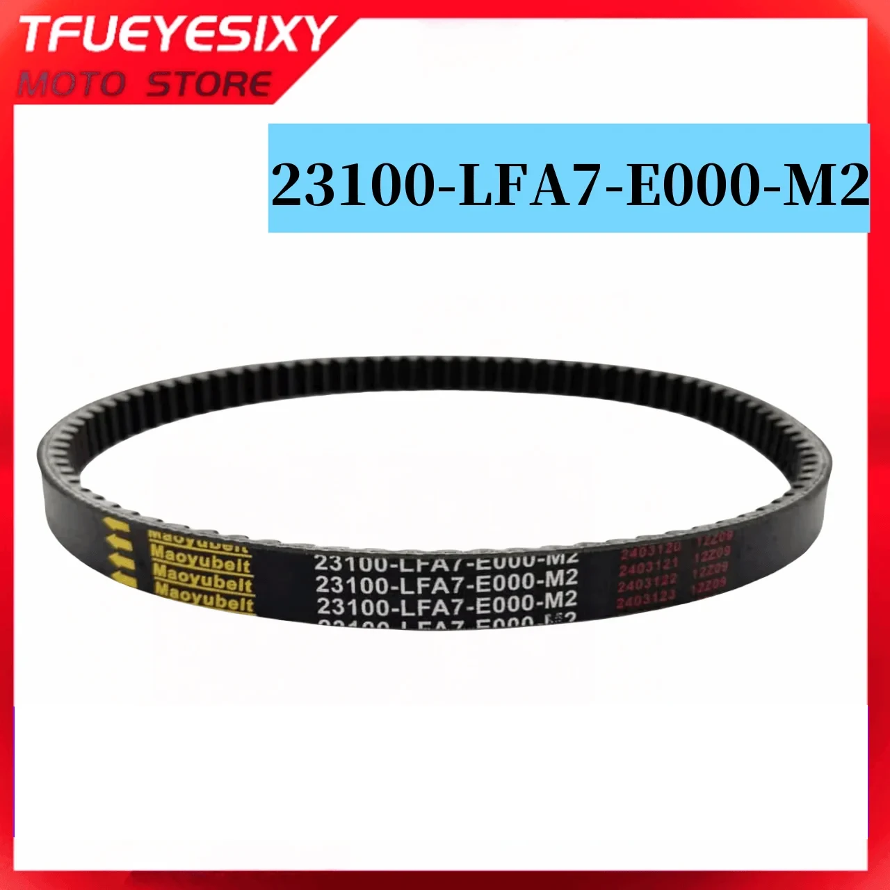 Engine drive belt For Kymco K-XCT 125i ABS Like 200i Movie S 125i People GTi 125 Super 8 125 4T Tersely 125 23100-LFA7-E000-M2
