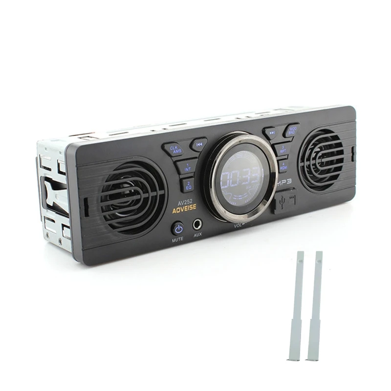 Vehicle Interior Entertainment Bluetooth-compatible Music Player Support USB AUX MP3 Function FM Transmitter AOS