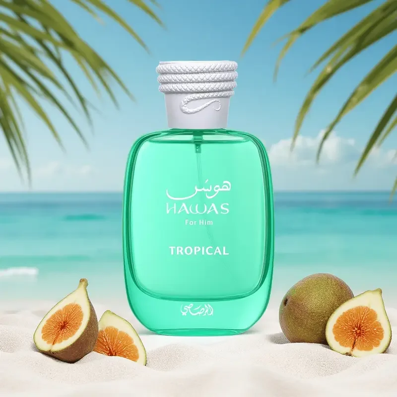 하와스 트로피컬 남성 향수 스프레이, 3.4oz 100ml