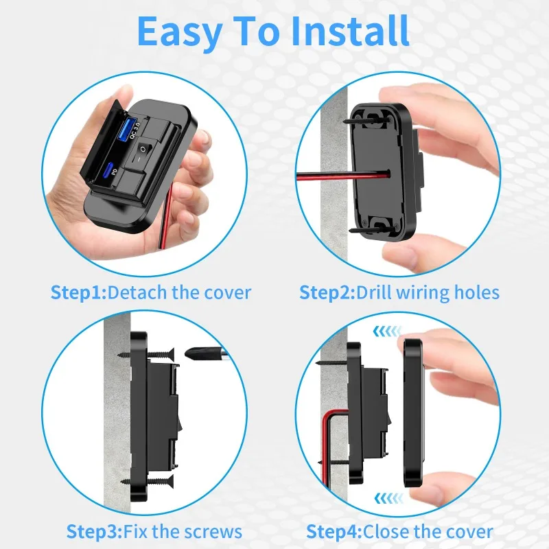 Chargeur de bus multi-appareils, chargeur rapide à triple port pour montre de tablette de téléphone