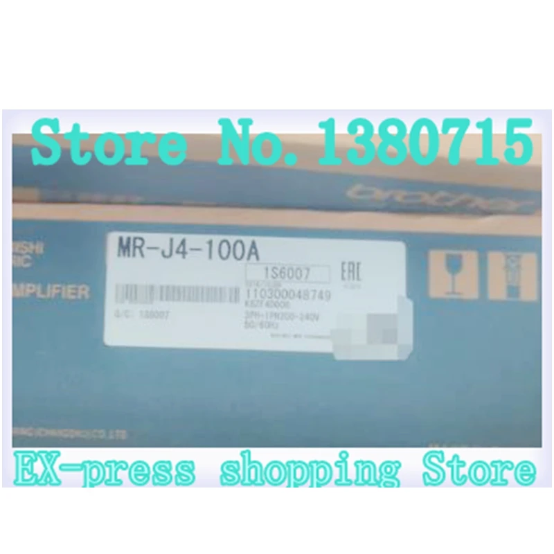 New MR-J4-100A 220V 1KW 1-Axis AC Drive