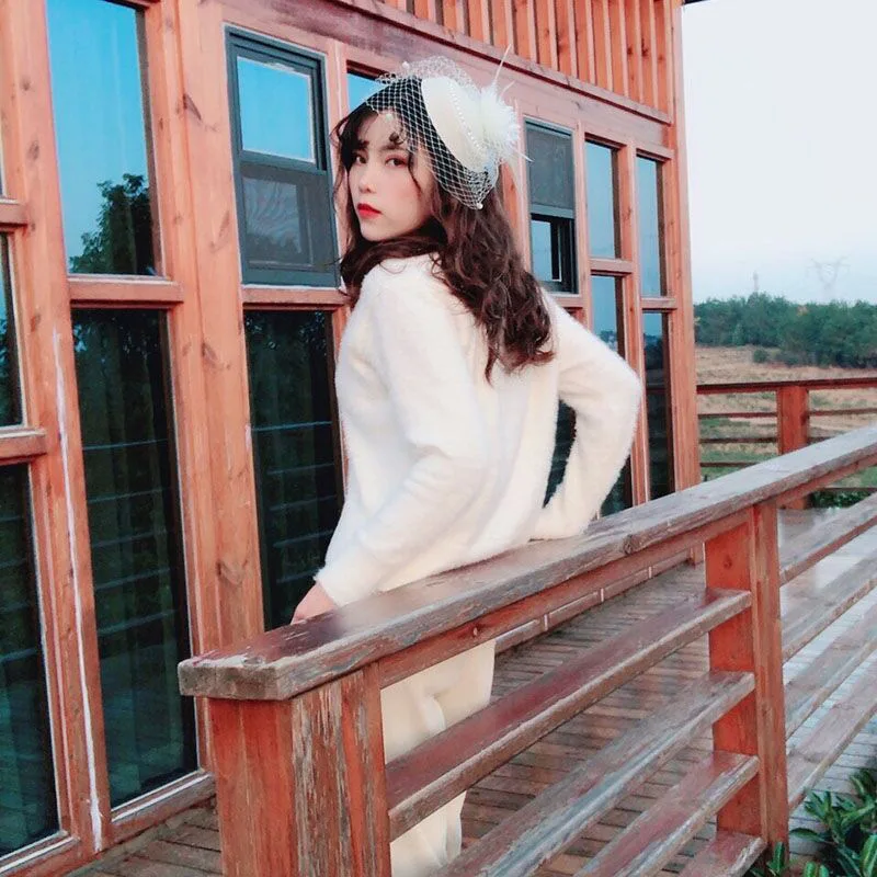 Tocado de pelo Retro, sombrero pequeño para Qipao Night, tema de Shanghai, accesorio de novia Vintage, tocado de estilo americano y europeo