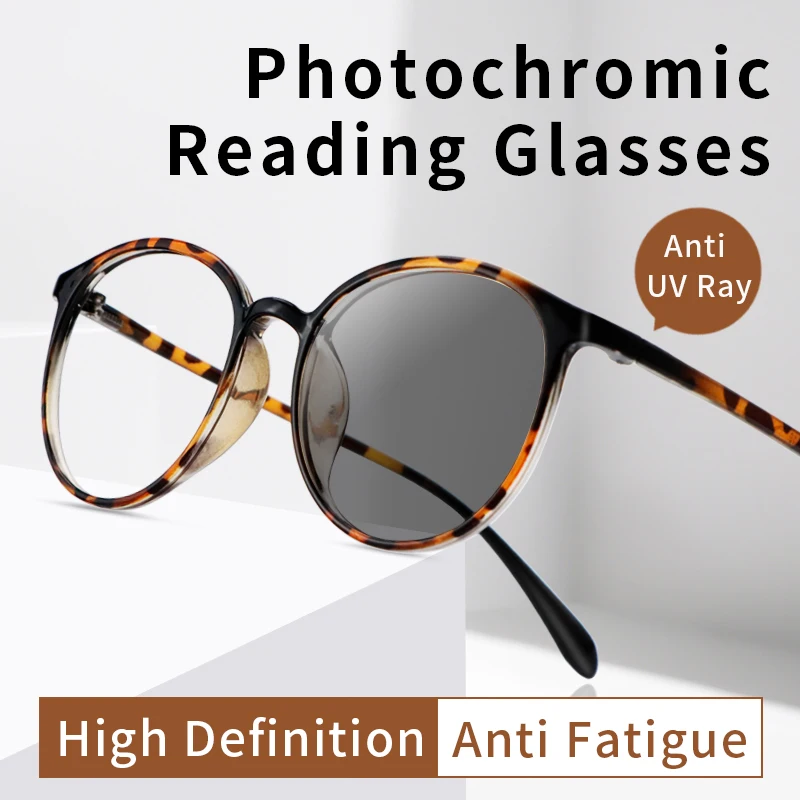 

Photochromic Reading Sunglasses for Women Eyewear | UV400 Sunglass and Eyeglass For Outdoor and HEV Devices | Bundle