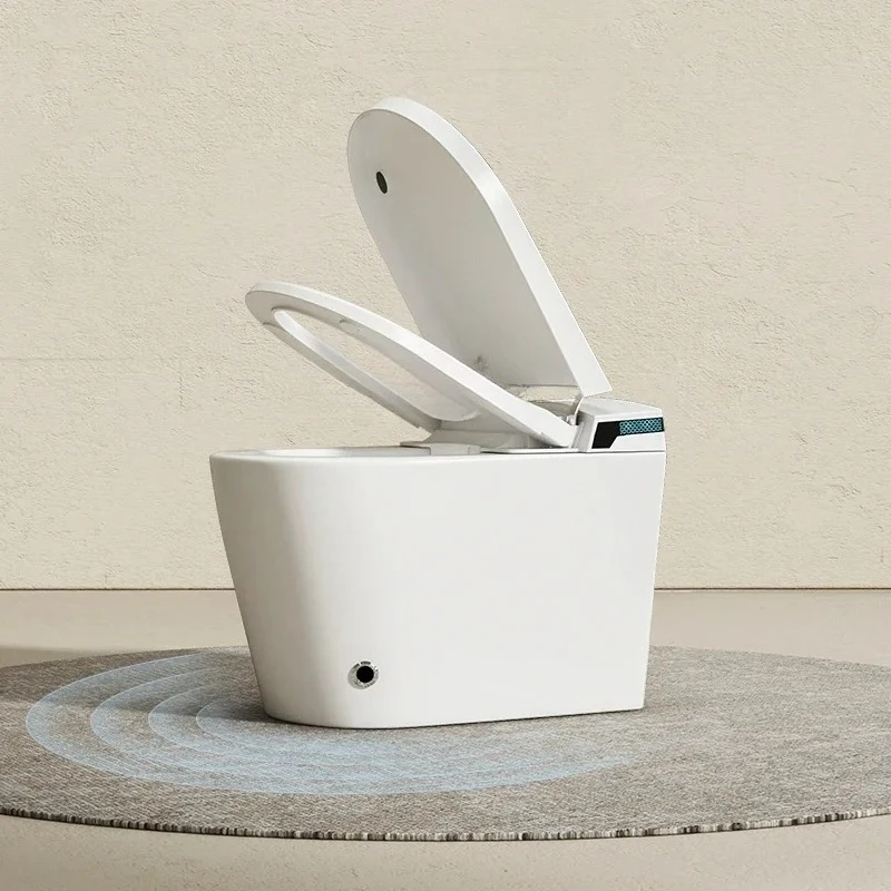 X188 Умный туалет для дома, небольшой квартиры, короткий размер, автоматический встроенный голосовой сифон для унитаза, безводный ограничитель давления