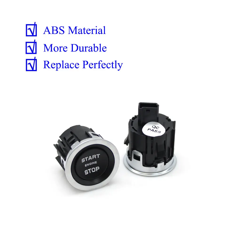 Car Original Black Ignition Start Stop Engine Button Switch Assembly For Landrover Range Rover Sport EVOQUE Discovery LR094038