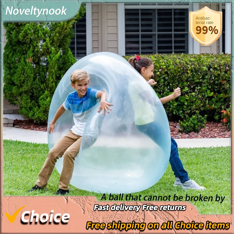 كرة فقاعية قابلة للنفخ مملوءة بالماء ، ألعاب أطفال للأماكن الخارجية ، ألعاب حفلات ، مرح ، قابل لإعادة الاستخدام ، ناعم ، جديد ، ساخن ، 50 أو #1